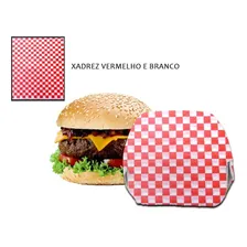 Papel Acoplado Food Wrap Frios Lanches Hamburger C/ 500 Fls Foto mini 2