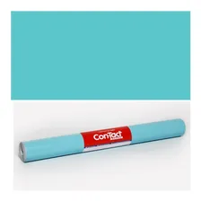 Papel Adesivo Contact Azul Tiffany Fosco Opaco 45cm X 2m Foto  mini 1