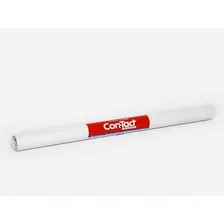 Papel Adesivo Contact Branco Fosco Opaco Lavável 45cm X 2mt Foto mini 4