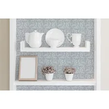 Papel Adesivo Contact Diversas Estampas 45 Cm X 10 Mts Cor Arabesco Cinza Foto mini 1