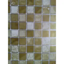 Papel Adesivo Contact Pedras Pastilha Dourada 45cm X 10mt Foto mini 4