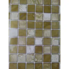 Papel Adesivo Contact Pedras Pastilha Dourada 45cm X 10mt Foto mini 3