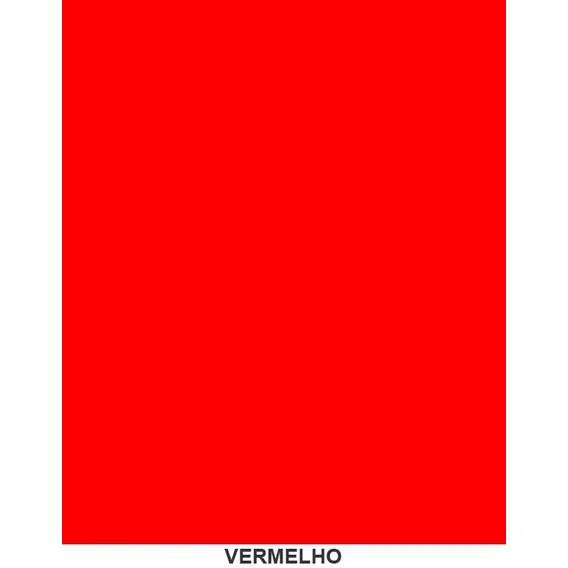 Papel Adesivo Contact Vermelho Fosco Lavável 45cm X 10 Metro Foto 1