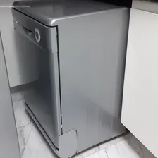 Papel Adesivo Envelopar Geladeira Fogão Prata Tipo Inox 3mt Foto mini 1