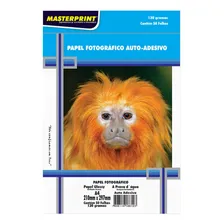 Papel Adesivo Fotográfico Masterprint A4 130g 100 Folhas Foto mini 1