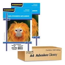 Papel Adesivo Fotográfico Masterprint A4 130g 100 Folhas Foto mini 2