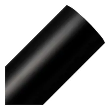 Papel Adesivo Preto Fosco Envelopamento Automotivo 5m X 60cm Foto mini 1