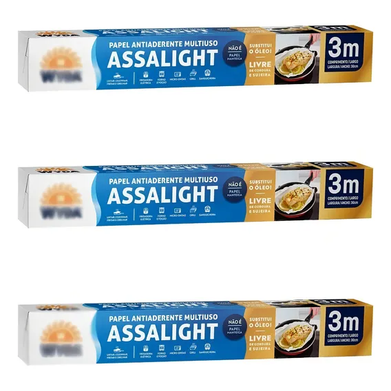 Papel Assalight Premium 3m Wyda 3 Rolos Foto 1