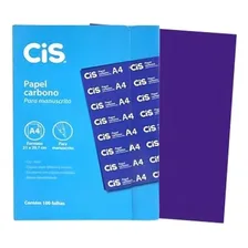 Papel Carbono Filme Azul Manuscrito Caixa Com 100 Fls - Cis Foto mini 2