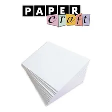 Papel Cartão Triplex 300g A4 100 Folhas Caixas Embalagens Cor Branco Foto mini  3