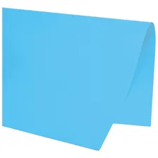 Papel Cartolina Dupla Face Colorset 48x66 Pct C/ 20 Cor Azul-claro Liso Foto mini 1