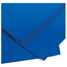 Papel Cartolina Dupla Face Colorset 48x66 Pct C/ 20 Cor Azul Liso Foto mini 1
