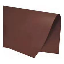 Papel Cartolina Dupla Face Colorset 48x66 Pct C/ 20 Cor Marrom Liso Foto mini 1