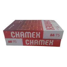 Papel Chamex office a4 sulfite 210x297 75g 1000 folhas Foto mini  3