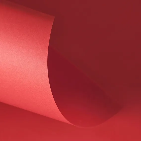 Papel Color Plus 180g A4 T贸quio - Vermelho 50 Folhas Foto 1