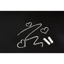 Papel Contact Lousa Adesiva Preto Fosco Opaco Giz 45cm X 5m Cor Lousa Preta Foto mini  3