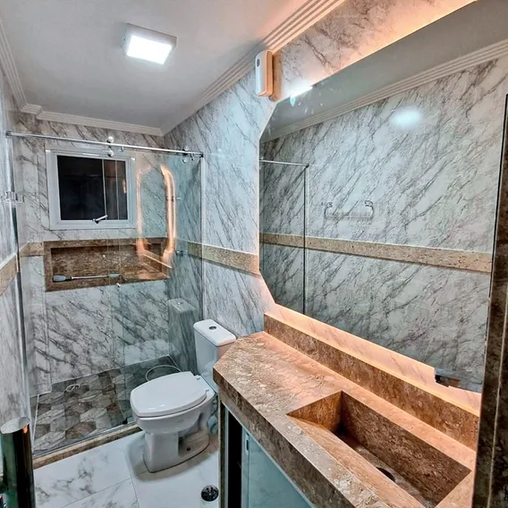 Papel De Parede Adesivo Mármore Carrara Foto 1