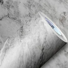 Papel De Parede Adesivo Mármore Carrara Foto mini 2