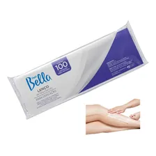 Papel Depilacao 100 Folhas Fibra Natural - Depil Bella Foto mini 3