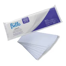 Papel Depilacao 100 Folhas Fibra Natural - Depil Bella Foto mini 4