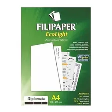 Papel Diplomata Ecolight A4 210x297mm 120g Filipaper 30fls Foto mini 1