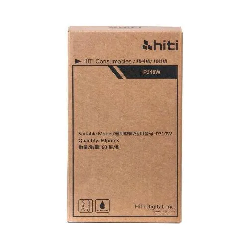 Papel E Ribbon Para Impressora P310w Hiti Foto 1