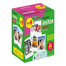 Papel Filme Instax Mini 7, 8, 9, 11 Fujifilm 40fotos 54x86mm Foto mini 1