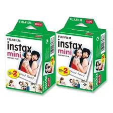 Papel Filme Instax Mini 7, 8, 9, 11 Fujifilm 40fotos 54x86mm Foto mini 2