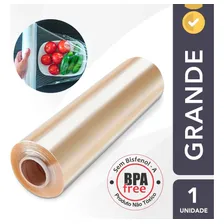 Papel Filme Stretch Plastico Pvc - 28cm X 300m P/ Embalagem Foto  mini 1