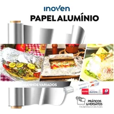Papel Folha Alumínio 7,5metros X 45cm Rolo Bobina Inoven Foto mini 4