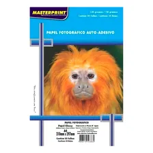Papel Foto Adesivo Masterprint A4 130 Gramas 250 Folhas Foto mini 1