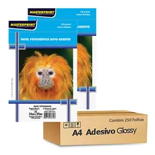 Papel Foto Adesivo Masterprint A4 130 Gramas 250 Folhas Foto mini 2