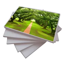 Papel Foto Glossy 230g Brilho Prova Dagua Branco 500 Folhas Foto mini  3