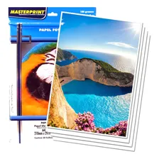Papel Fotográfico 100 Folhas Foto Glossy 180g A4 Brilho Foto mini 2