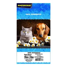 Papel Fotográfico 10x15 A6 260g Microporoso Glossy 20 Folhas Cor Branco Brilhante Foto mini  2