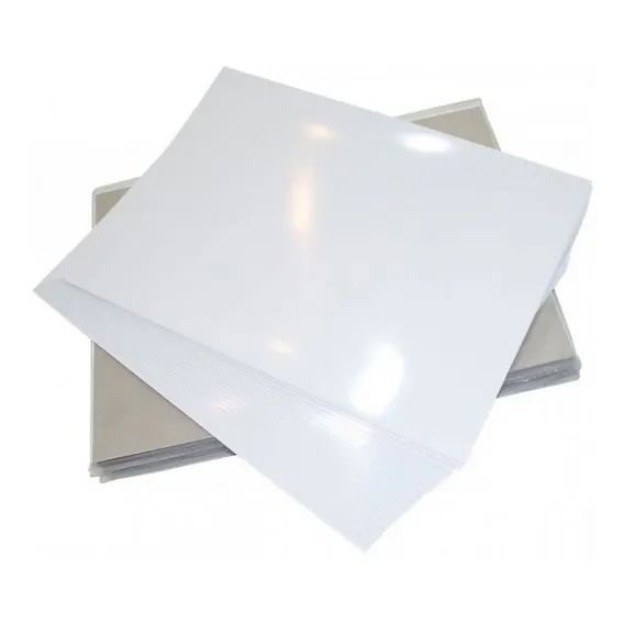 Papel Fotográfico 120g A4 Glossy Branc Brilhante 1000 Folhas Foto 1
