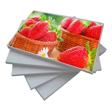 Papel Fotográfico A4 135g Glossy Branco Brilhante 500 Folhas Foto  mini 1