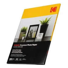 Papel Fotográfico A4 Premium Kodak 240g 100 Folhas Foto mini  3