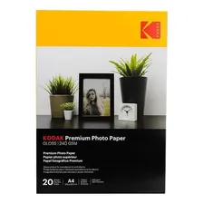 Papel Fotográfico A4 Premium Kodak 240g 100 Folhas Foto mini 4