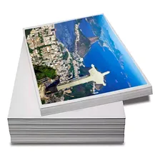 Papel Fotográfico Adesivo 115g Matte A4 Fosco 300 Folhas Cor Branco Foto mini 1