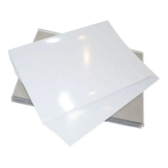 Papel Fotográfico Adesivo 130g A4 210x297mm 100 Folhas Foto 1