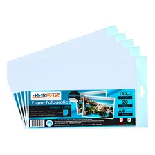 Papel Fotográfico Adesivo Matte Fosco A4 130g 100 Folhas Foto mini 1