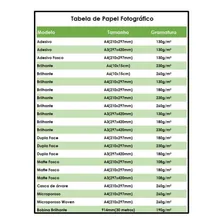 Papel Fotográfico Brilhante A3 180g 100 Folhas Foto mini 3
