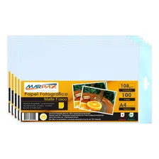 Papel Fotográfico Fosco Matte 108g A4 210x297mm 1000 Fls Foto  mini 1