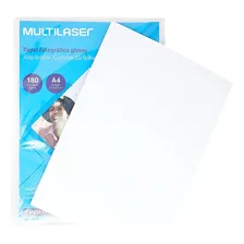 Papel Fotográfico Glossy A4 180g 50 Folhas - Pe031 Cor Branco Foto mini  3