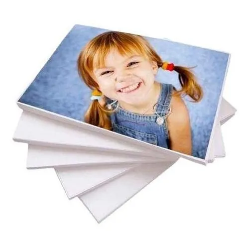 Papel Fotográfico Glossy Brilhante A4 115g - 100 Folhas Foto 1