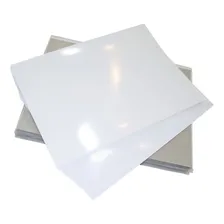 Papel Glossy 150g A4 Fotográfico Branco Brilhante 50 Folhas Foto mini 3
