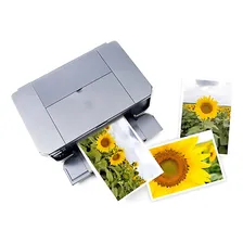 Papel Glossy 150g A4 Fotográfico Branco Brilhante 50 Folhas Foto mini 4