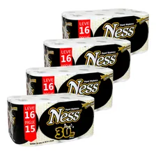 Papel Higiênico Ness Folha Dupla 30m 64 Rolos 4x16 Foto mini 1