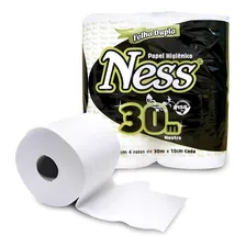 Papel Higiênico Ness Folha Dupla 30m 64 Rolos 4x16 Foto mini 2